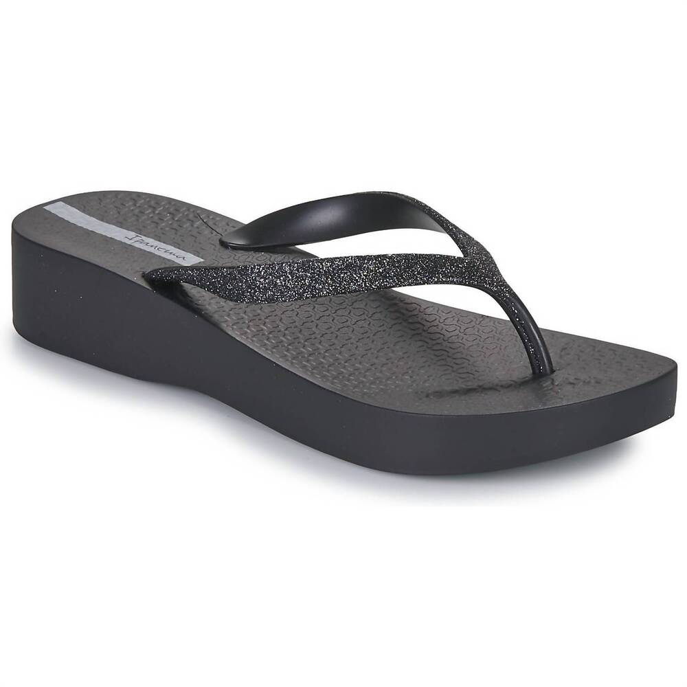 NEW IPANEMA women's mesh chic platform sandal in black
